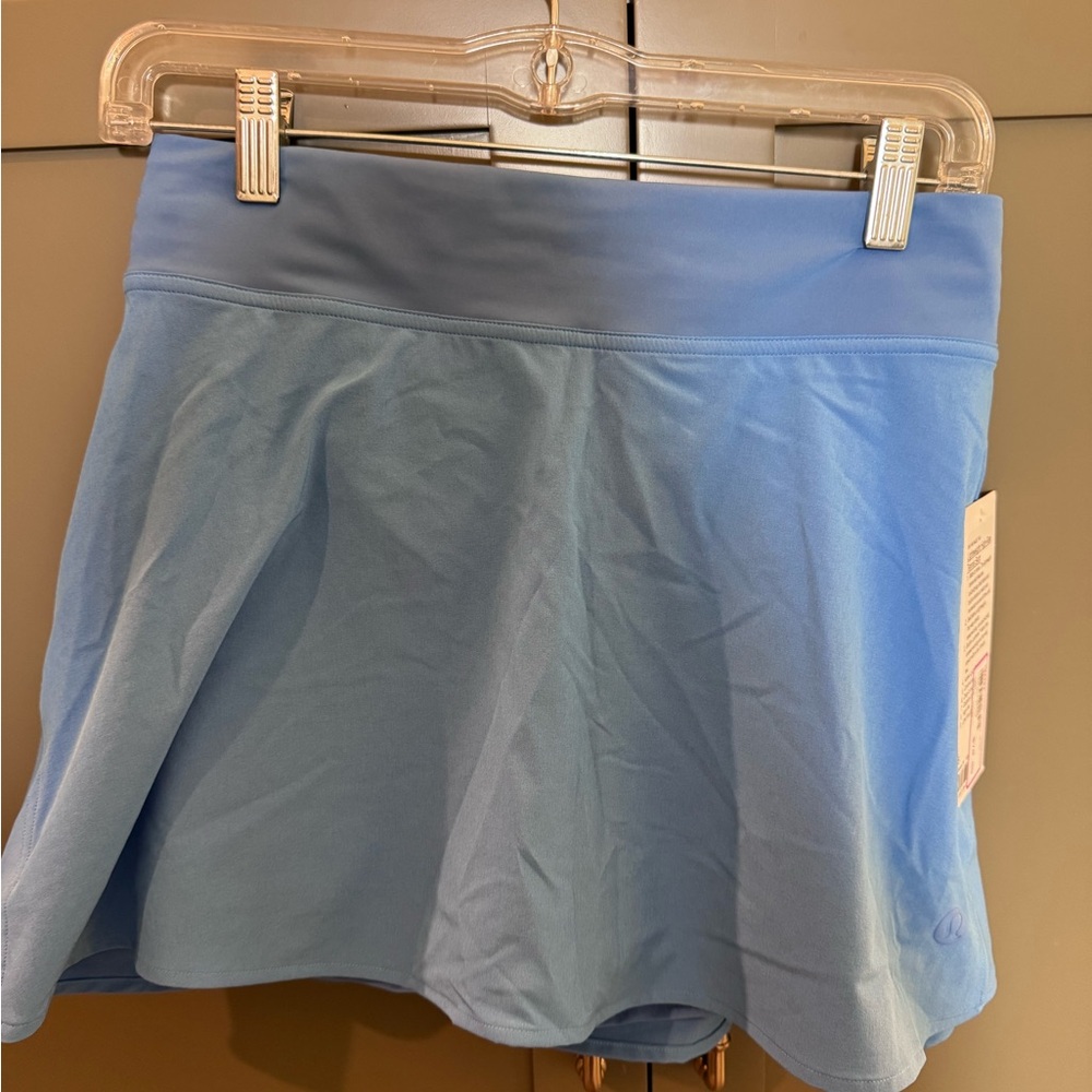 Lululemon Athletica Light Blue Mini Skirt